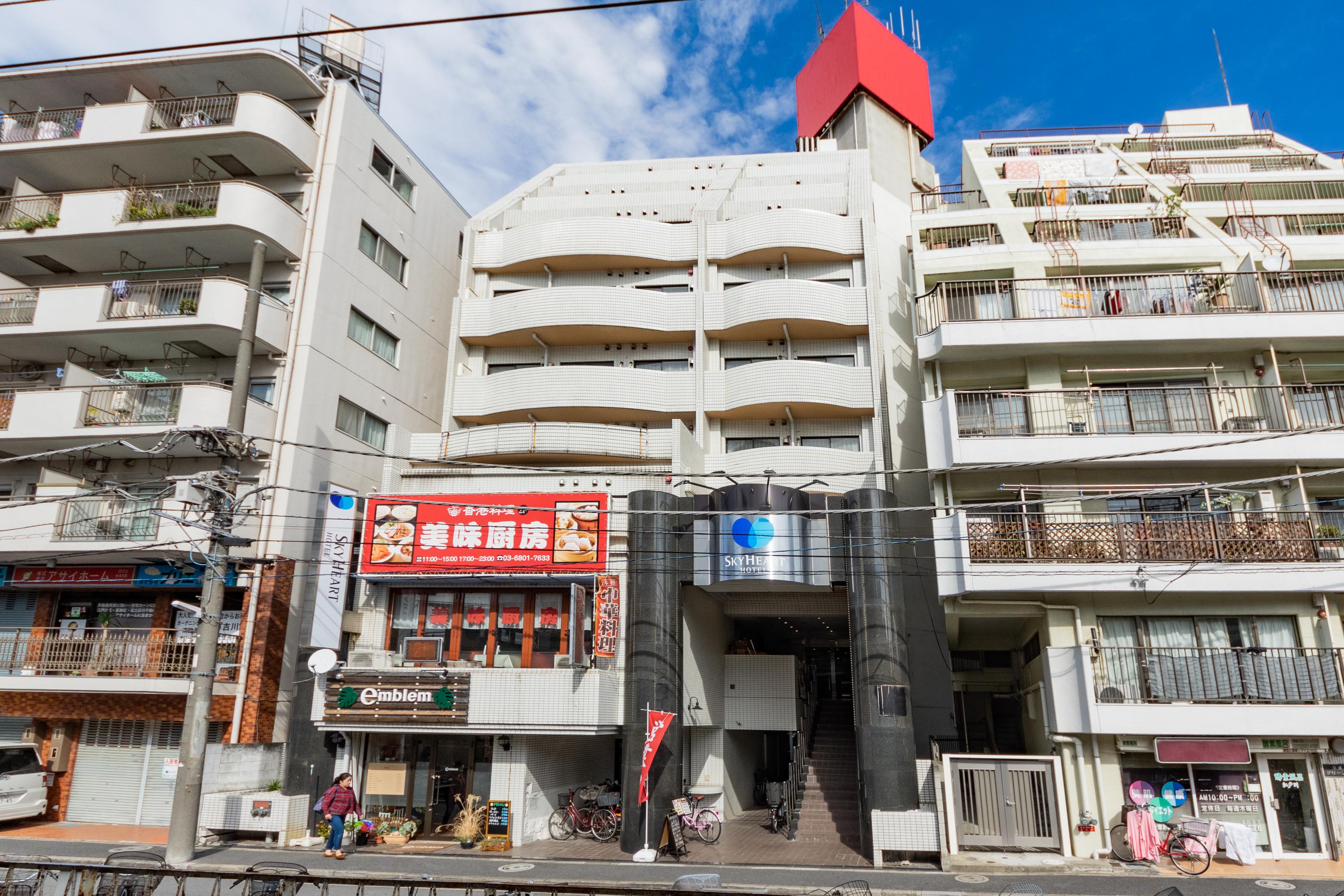 Sky Heart Hotel Koiwa Tokio Buitenkant foto